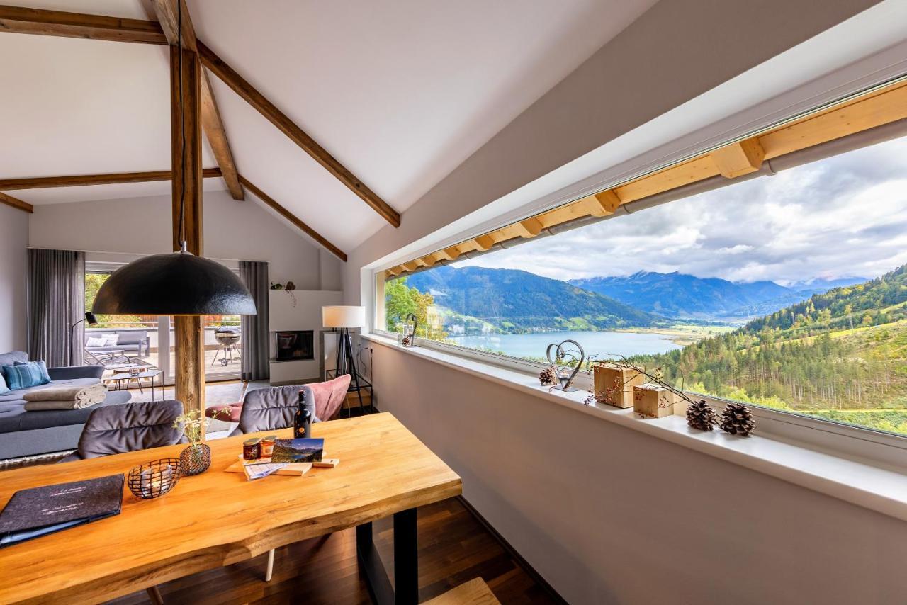 Der Sonnberg Alpinlodges - Mit Seeblick, Privater Sauna Und Self Check-in * Zell am See